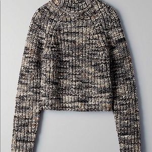 Aritzia TNA merino cropped sweater